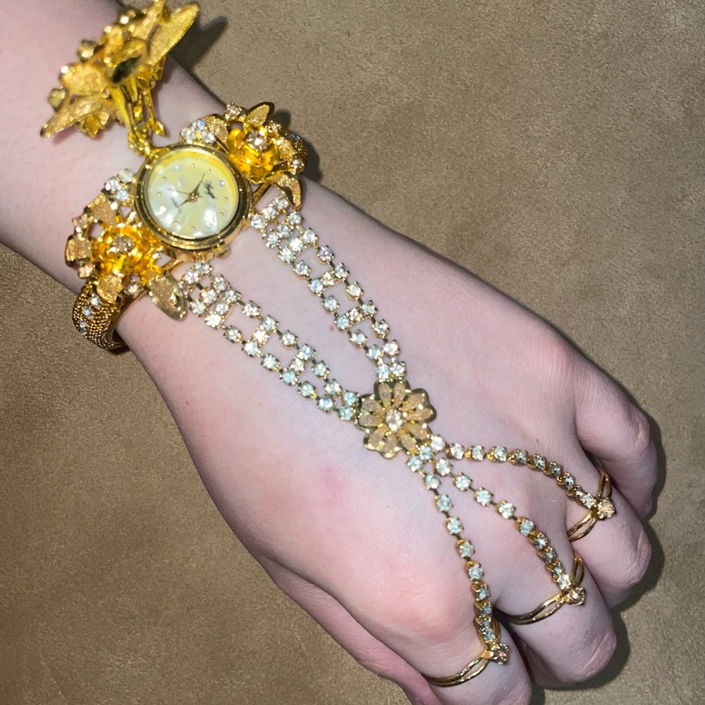 Angel Triple ring bracelet watch NOT SOLD